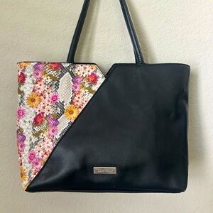 Anne Klein Floral Tote Bag